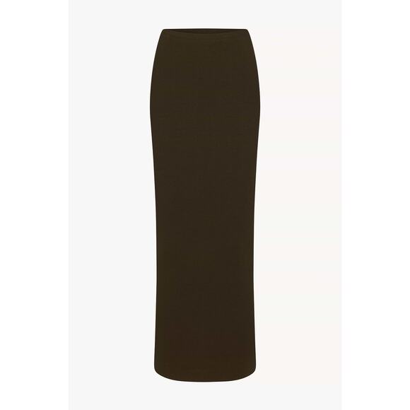 NOT AVAILABLE **** Maxi Skirt in Moss XS/S - Picture 3 of 4